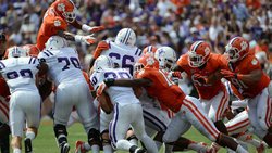 Don't tell Dabo Swinney that Furman hasn't beaten Clemson since FDR was in office