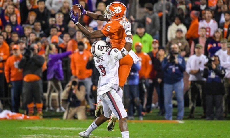 Clemson WR's high school jersey to be retired