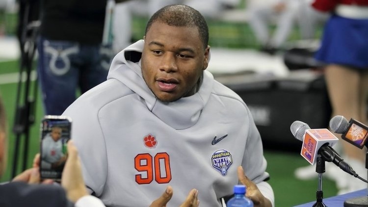 Dexter Lawrence Suffers Injury During 40-yard Dash At NFL Combine ...