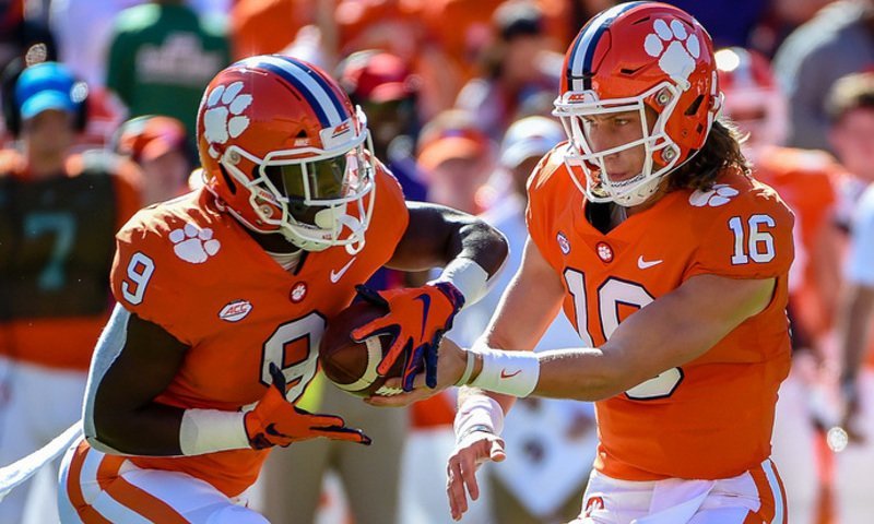 Clemson has been ranked in the top-four of the CFP rankings over the last 20 editions. 