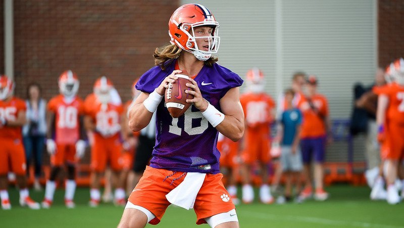 Swinney says Trevor Lawrence is learning which throws he can and can't make
