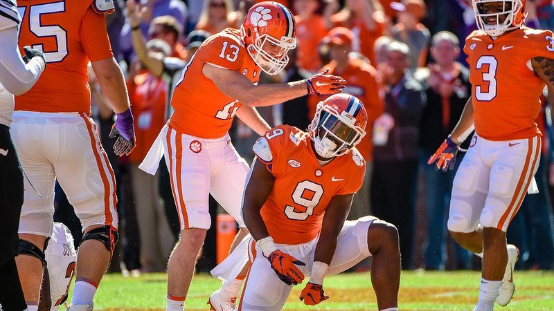 Clemson ranked No. 2 in latest Coaches Poll