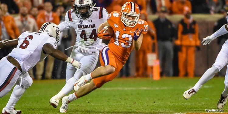 Renfrow began his career as a walk-on and looks to finish as a starter with a second national title in three seasons. 
