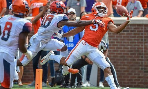 Amari Rodgers is back in the mix for the Clemson offense.