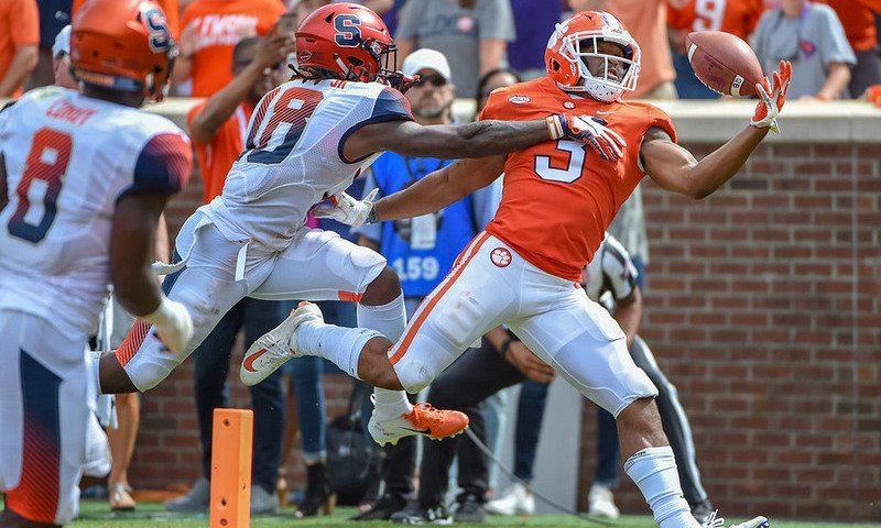 Amari Rodgers is back in the mix for the Clemson offense. 