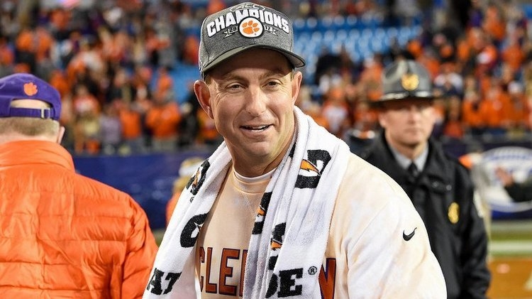 Swinney named to 2018 Dodd Trophy Midseason Watch list