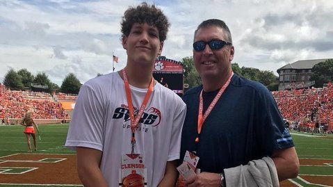 PJ Hall has been a frequent visitor to Clemson.