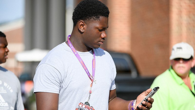 One visit was enough for Ruke Orhorhoro to get a feel for his college destination in Clemson.