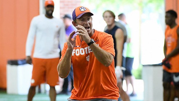 Clemson would typically host hundreds of prospects over the course of summer.