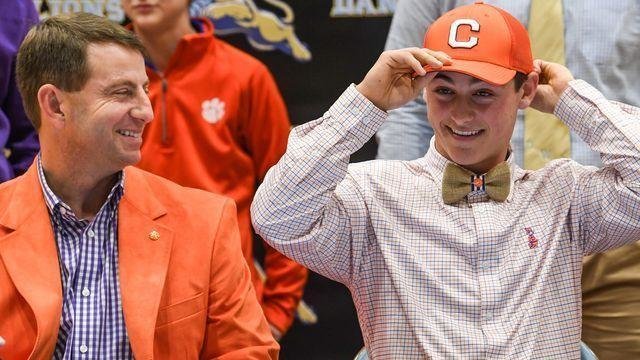 Another Swinney in Clemson: Drew says playing for the Tigers is a dream