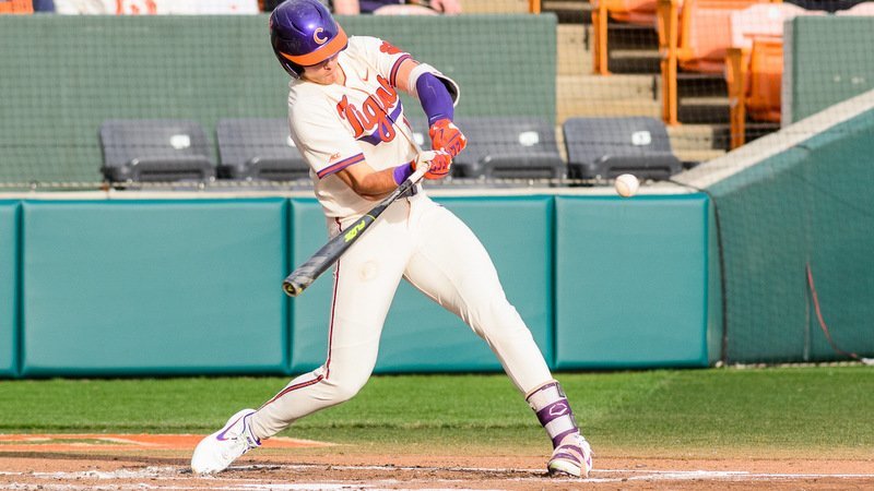 Clemson struck out 19 times and went 2-of-10 with runners in scoring position. 