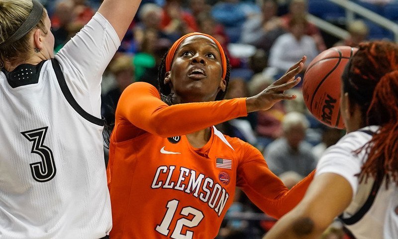 Aliyah Collier is a rebound away from moving into the top-10 in Clemson history. (USA TODAY Sports-Jim Dedmon)