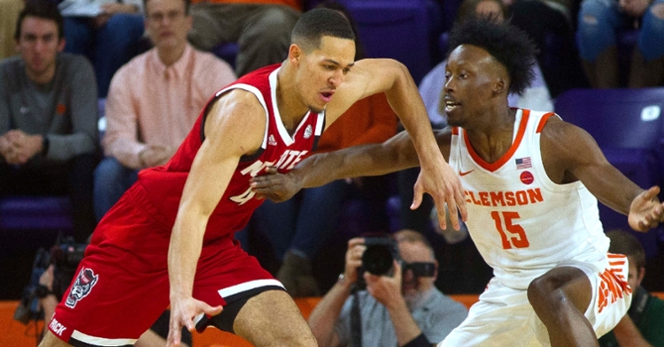 John Newman defends during first half action against NC State (Photo: Josh Kelly / USATODAY)