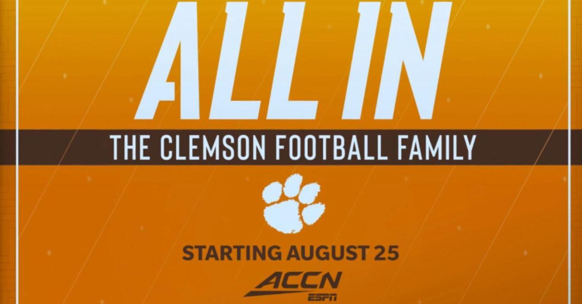 ESPN's new ACC Network will go behind the scenes with Clemson football into the lead-up debut on its channel on Aug. 29.