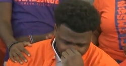 WATCH: Elite DT emotional after signing for Clemson