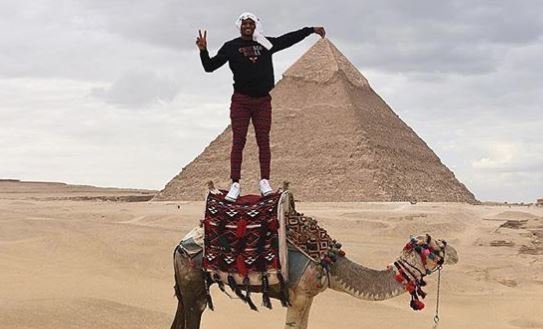 LOOK: Deshaun Watson visits pyramids in Egypt