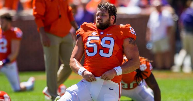 Gage Cervenka had a solid career at Clemson