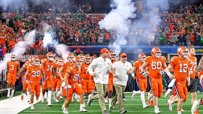 Clemson arrival update (NEW TIME)