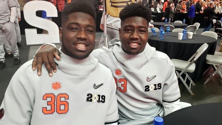 JD and Judah Davis enjoying their final days at Clemson.