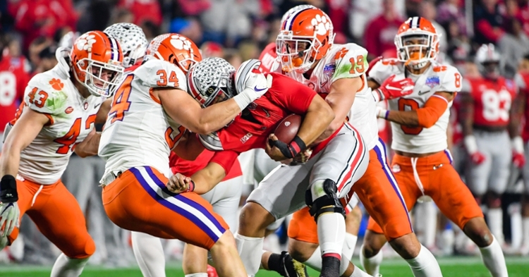 The Clemson defense has been stingy all season