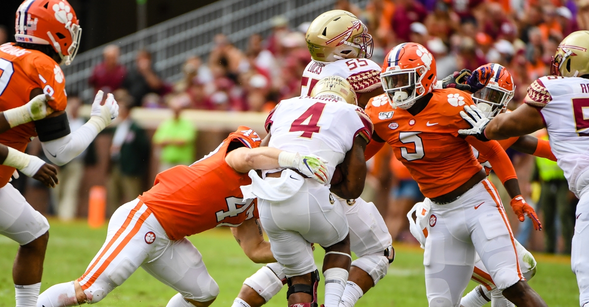 Clemson hopes to beat up on the Seminoles again in 2020