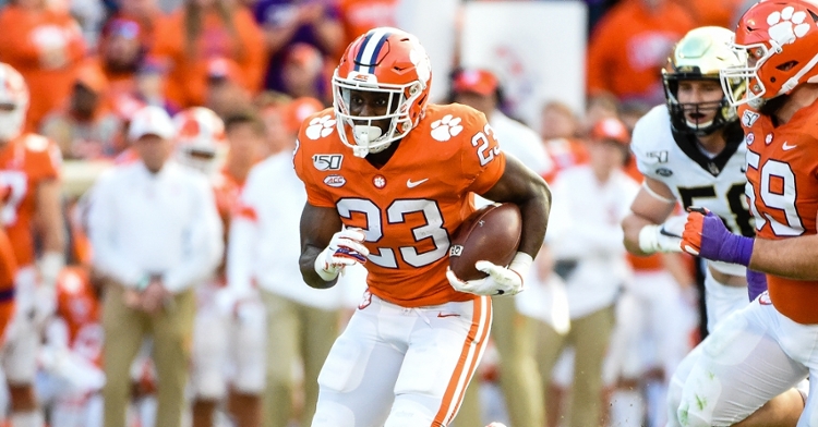 Clemson will play under the lights at Truist Field.