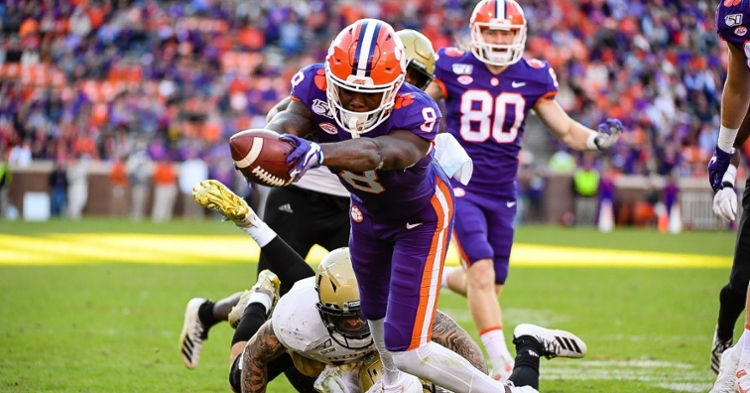 Clemson has the nation's best running back in Travis Etienne.