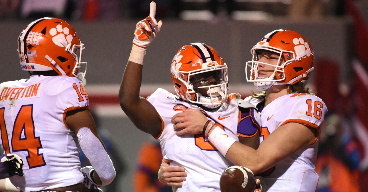 Travis Etienne has averaged 34 snaps per game this season, which is comparable to his 2018 numbers (32). (USAT-Rob Kinnan)