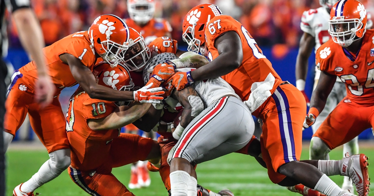 Clemson shut the Buckeyes out in 2016 and held on to down them in the 2019 Fiesta bowls.