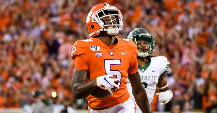 Higgins is a top talent at the WR position