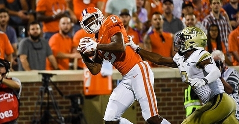 Frank Ladson made the most of his one target with a touchdown catch.