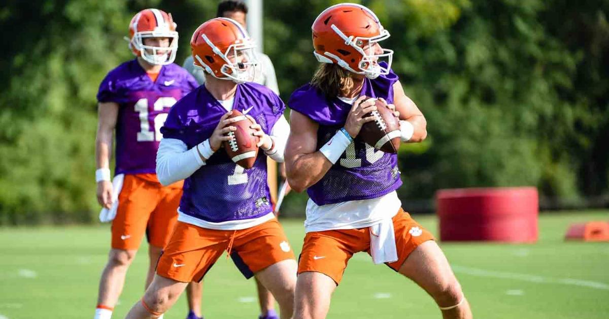 Clemson Holds First Practice Of Camp Tigernet