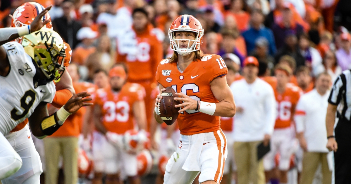 Trevor Lawrence leads four first-team honorees on offense.