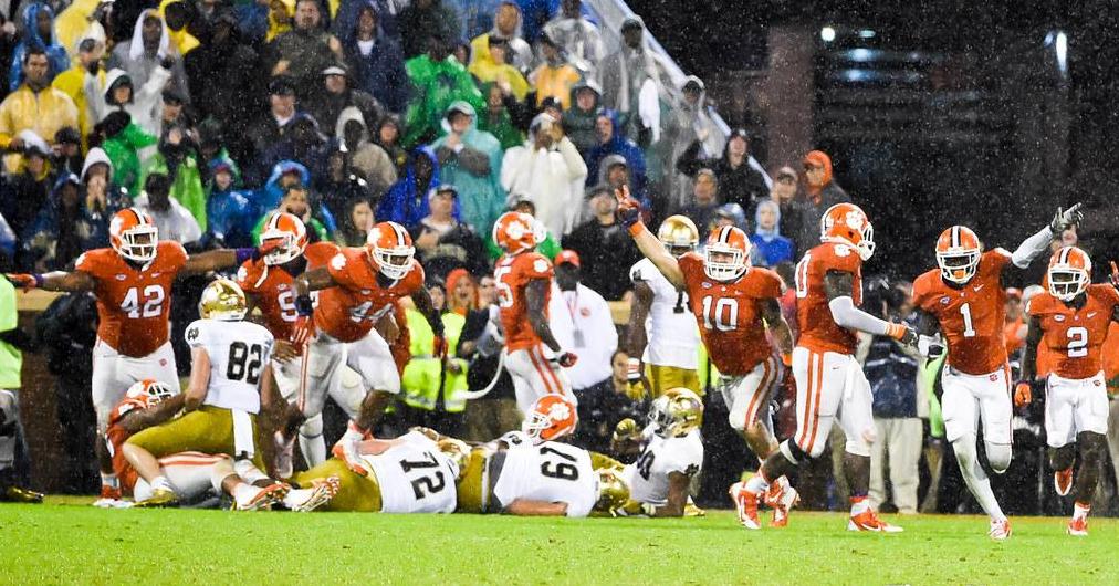 Clemson has played well against the Irish