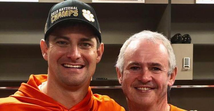 An old but happy looking Hunter Renfrow