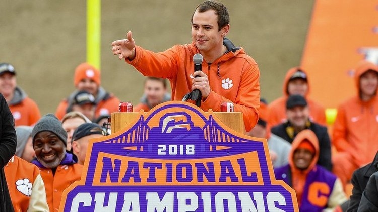 Hunter Renfrow says he is appreciative of his