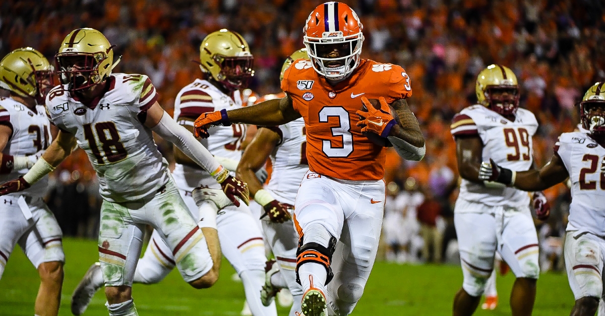 Clemson ranked No. 3 in updated AP Poll