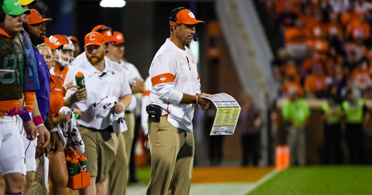 Dabo Swinney says Chad Morris didn't have enough time at Arkansas
