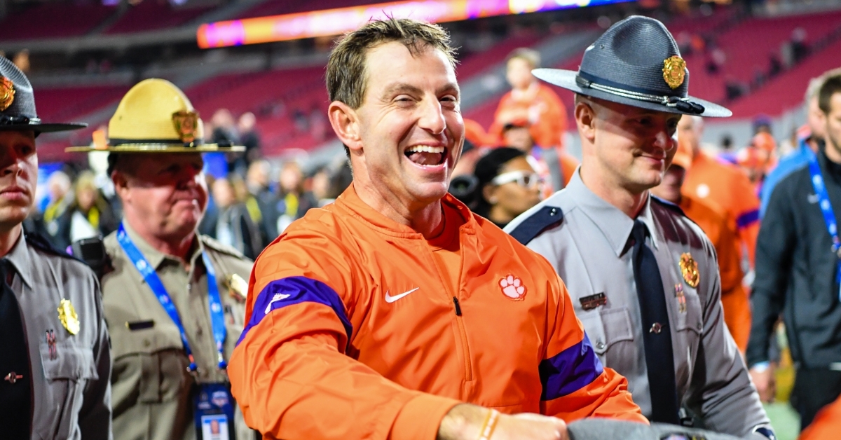 Tnet Dabo Swinney To Espn After Fiesta Bowl Win They Showed A Heart