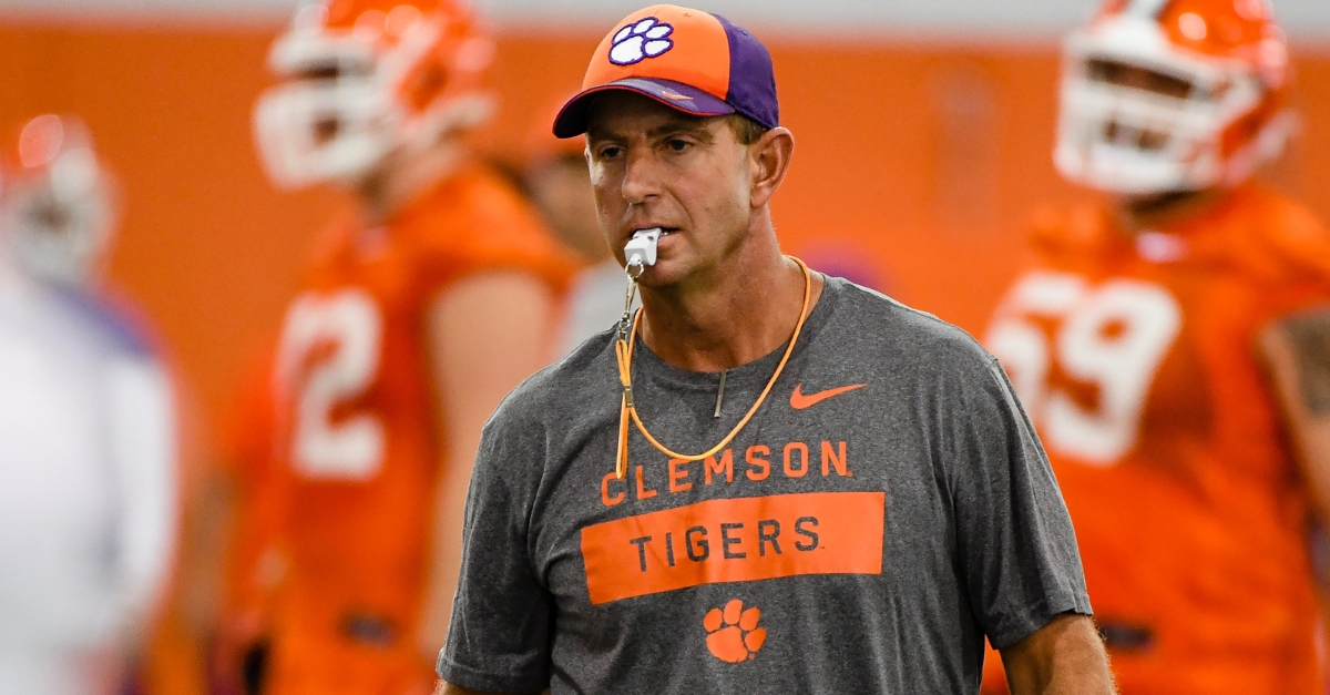Swinney's message to fans on rankings: 'Don't worry about it'