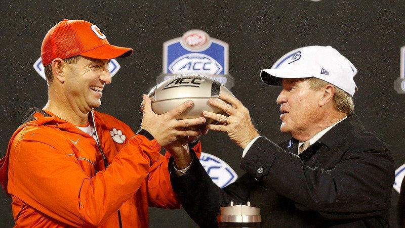 ACC commissioner Swofford addresses Clemson-FSU postponement, Swinney comments - TigerNet