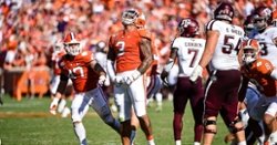 Hall challenging Clemson D-line to play to high standard