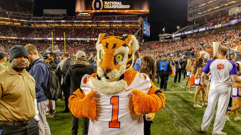 Clemson currently ranked third in Capital One Cup standings