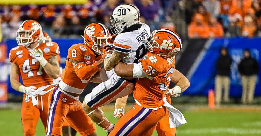Clemson is No. 1 in total and scoring defense now.
