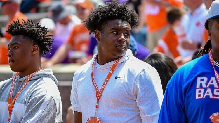 Buckner attended Clemson's spring game last weekend