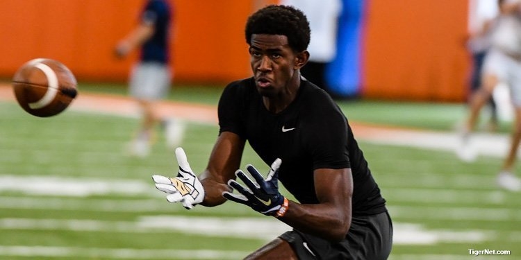 Beaux Collins works out Wednesday afternoon