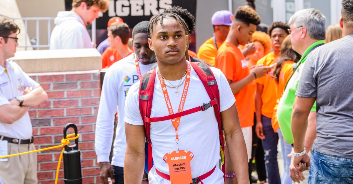 Greene was a frequent visitor after an offer and picked Clemson over LSU this month.