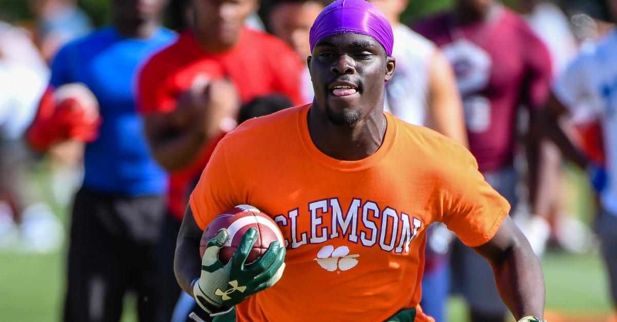 Mafah was one of the strong competitors in this year's Dabo Swinney camp.  