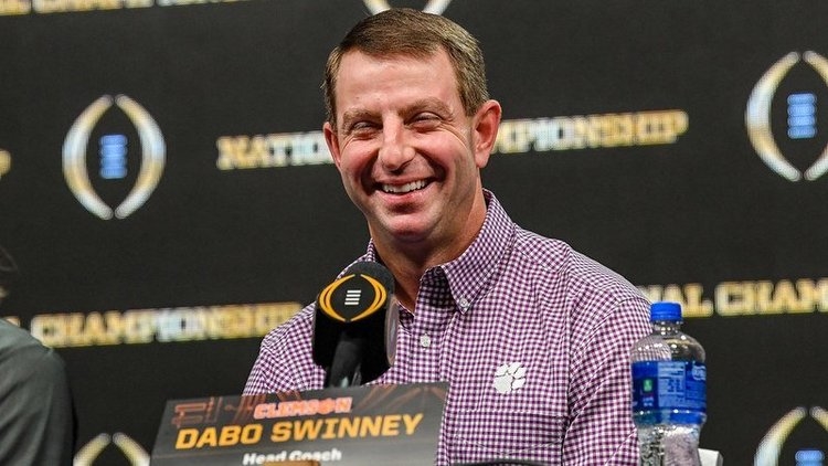 Swinney has plenty to smile about these days