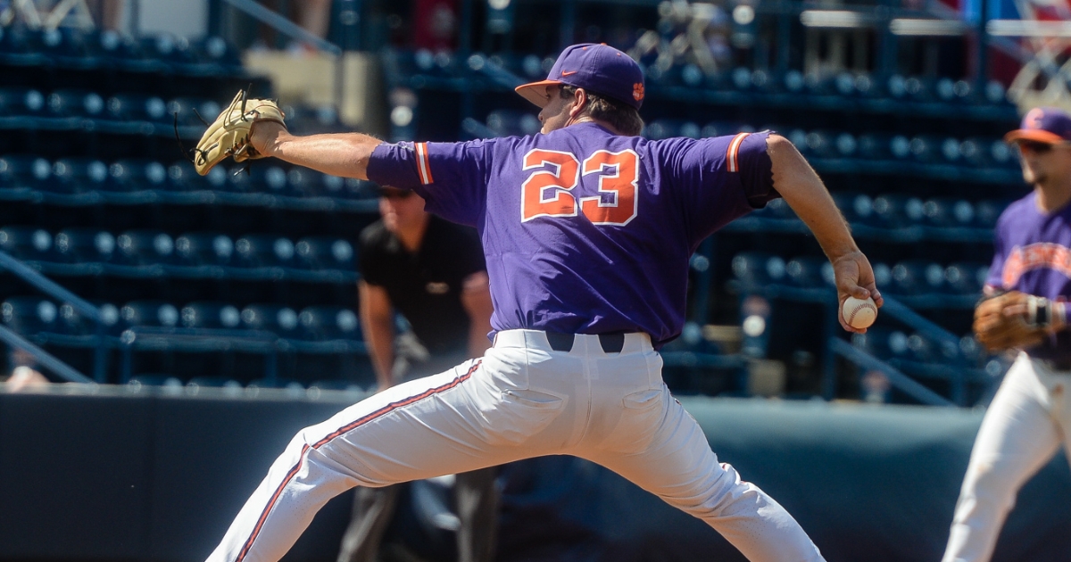 Clemson pitcher signs free agent contract